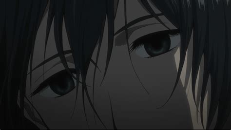 Mikasa Death Stare After Her Biological Parents Were Murdered By Human