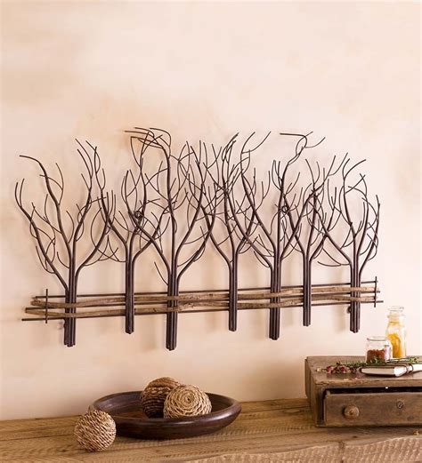 15 The Best Windy Oak Tree Metal Wall Art
