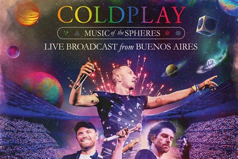 Coldplay Transmitir Su Show Music Of The Spheres En Cines A Nivel Mundial Amplify Radio