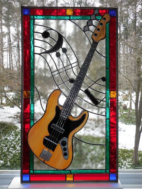 8 Best Stained Glass Guitar Images On Pinterest