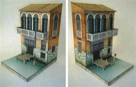 Papermau Venice Diorama Paper Model By Papermau Download Now