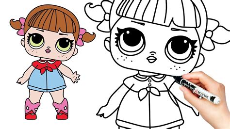 How to draw two friends hugging with pencil sketch step by step/bestfriends. How To Draw Line Dancer LOL Surprise Doll Drawing and ...