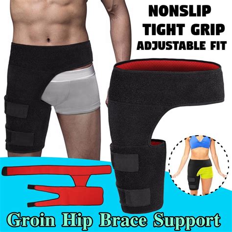Groin Compression Wrap Hip Support Brace Sciatica Pain Relief Injured