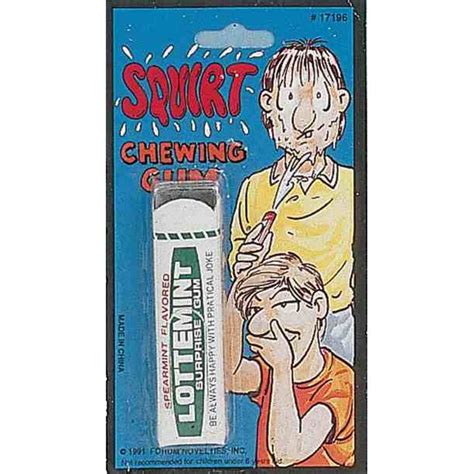 Squirt Chewing Gum Us Novelty