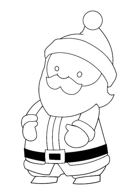 Malvorlage weihnachtsmann