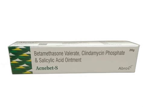 Acnebet S Betamethasone Valerate Clindamycin Phosphate Salicylic Acid