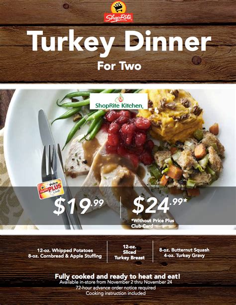 What about a meal that perfectly serves two without leftovers for days? Shoprite - Turkey Dinner Campaign on Behance