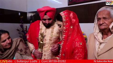 Live Telecast Wedding Ceremony Partap Singh Weds Ramandeep Kaur 17 01
