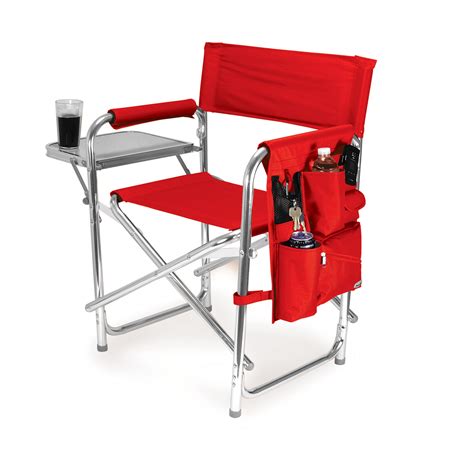 Kijaro folding chair is legitimate for its solace and backing. Picnic Time Red Portable Folding Sports/Camping Chair