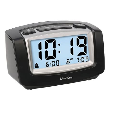 Dreamsky Portable Smart Alarm Clock Battery Operated