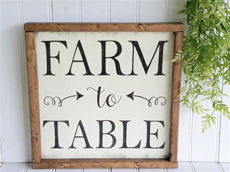 Rustic Farmhouse Signs Farmhouse Rustic Farmhouse Wood Sign Kitchen