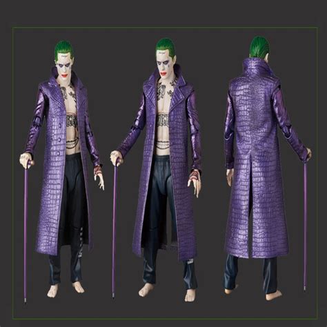 Movie Suicide Squad Jared Leto Joker Cosplay Costume Men Adult Jackets