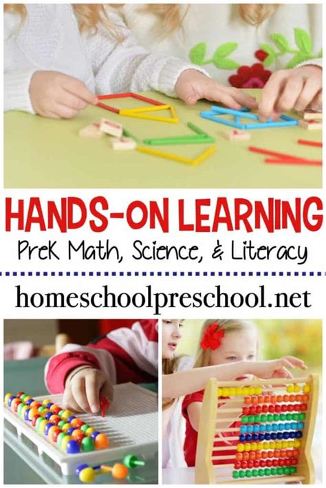 Hands On Preschool Activities For Math Literacy And Science