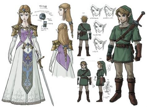 Link Twilight Princess Concept Art