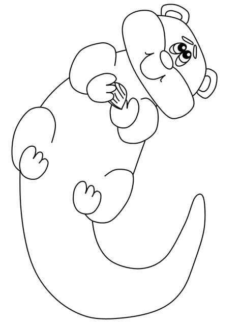 26 Best Ideas For Coloring Sea Otter Coloring Page