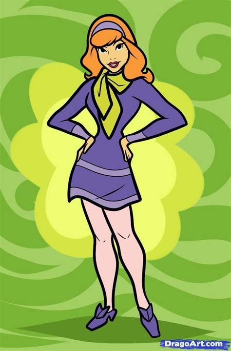 How To Draw Daphne Step By Step Cartoon Network Characters Cartoons
