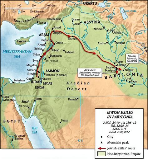 Jewish Exiles In Babylonia 2 Kgs Jer Ezek Ezra Bible Facts Bible