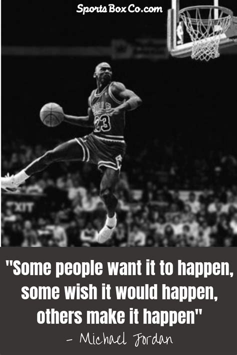 The lessons he learnt from his career are also helpful for us. "Some people want it to happen, some wish it would happen ...