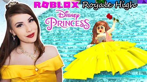 Princess Belle Plays Royale High As Herself Roblox Youtube