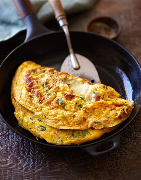 Learning how to make an omelette is a great basic cooking skill to master for preparing a healthy, filling breakfast in minutes. Ham and Cheese Omelet | Recipe | Omlet recipes, Omelette ...