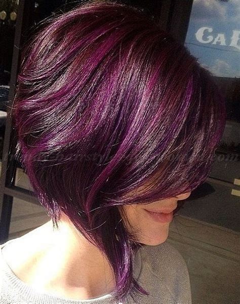 26 Best Dark Purple Hair Color 2017