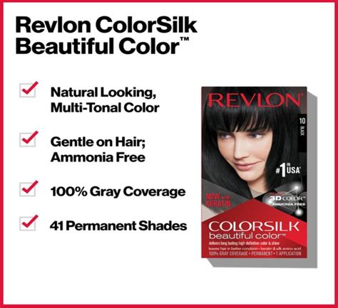 Buy Revlon Colorsilk Beautiful Permanent Hair Color 70 Medium Ash