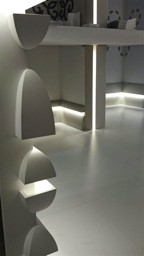 These moldings are made of a higher density polyurethane material, which makes them not only suitable for walls and ceilings but also as a baseboard. DIY Crown Molding for Indirect Lighting - GetdatGadget