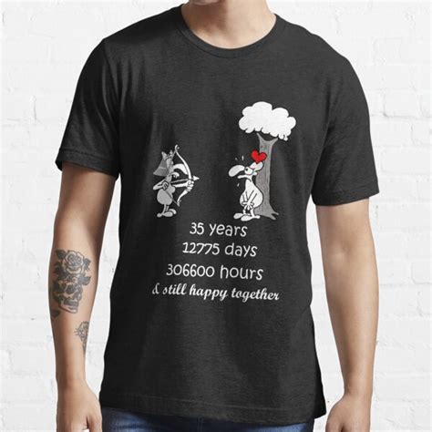 35th Wedding Anniversary Parents Funny T For Husband Wife 35 Years