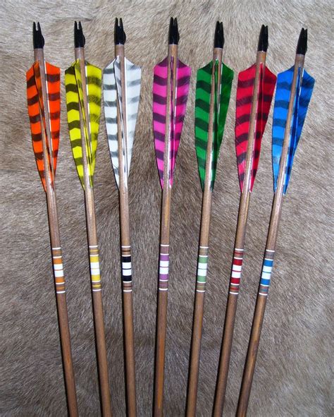 Custom Barred Cedar Arrows