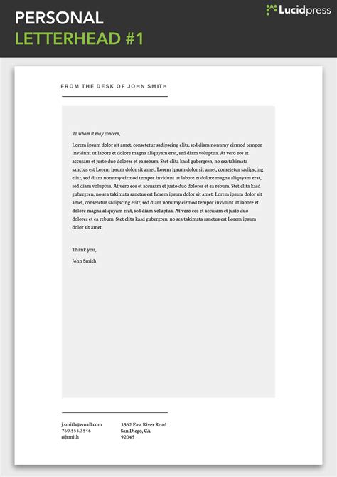 It bears the standard trappings of the letterhead, like the watermark, logo, name, and address of the company and the official company name. Sample Letter Head Format Collection | Letter Template ...