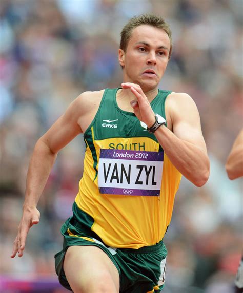 Lj Van Zyl Leads Below Par Sa Athletes The Citizen