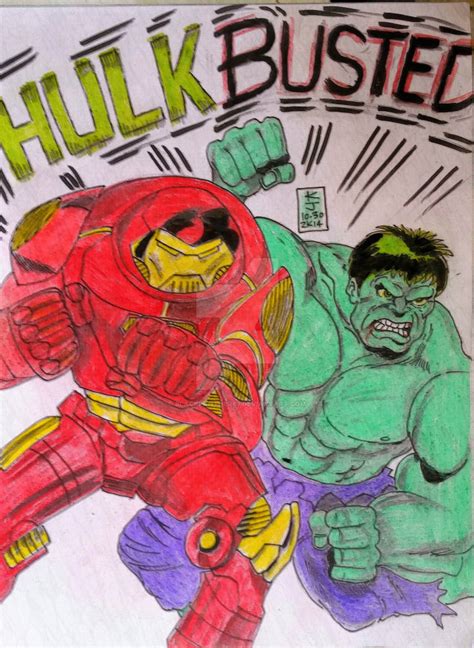 Hulk Busted By Blackpanther67 On Deviantart