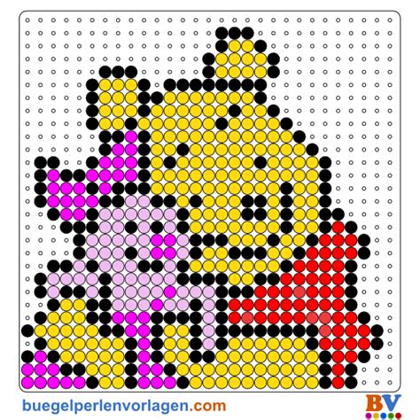 Winnie The Pooh Friends Crochet Diagram Pixel Art Templates Perler Images