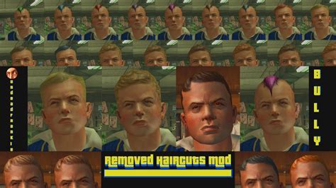 One of the most popular selector mods, containing a whole load of features and tools! Bully Scholarship Edition - Removed Haircuts Mod - YouTube