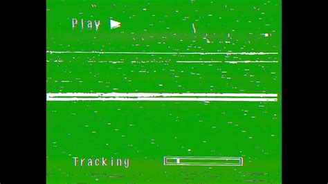Real Vcr Vhs Static Glitch Flashing Light Warning Green Screen Chroma
