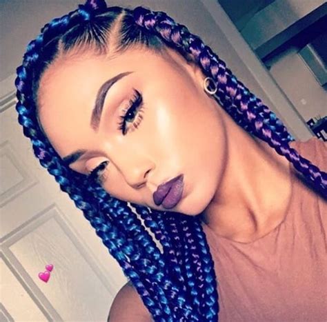 Braids both short and long look gorgeous in this bold hue. 42 Chunky Cool Jumbo Box Braids Styles in Every Length