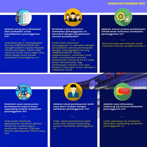 Sila baca pekeliling dan kenyataan rasmi ukm yang terdapat di laman web ini. Tambahan Penangguhan Bayaran Balik - Portal Rasmi TEKUN ...