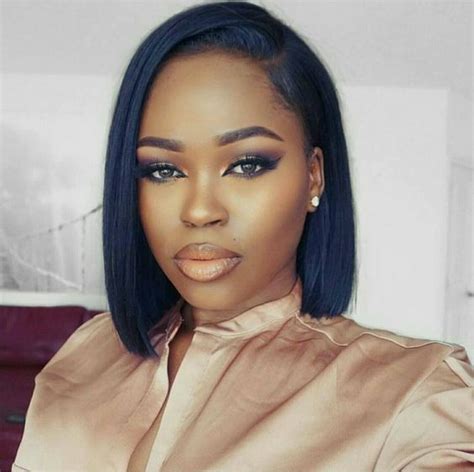 100 Human Hair Short Bob Full Lace Wigs And Lace Front Wigs For Black