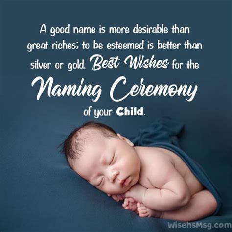 57 Naming Ceremony Wishes And Quotes Wishesmsg 2023