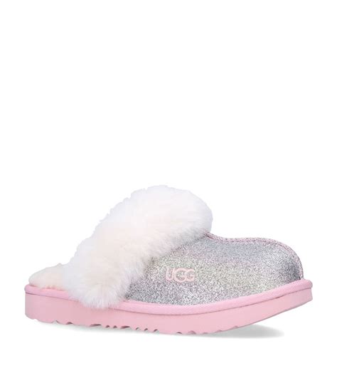 Ugg Kids Multi Cozy Ii Glitter Slippers Harrods Uk