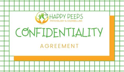 Confidentiality Happy Peeps Counselling And Therapy Brisbane
