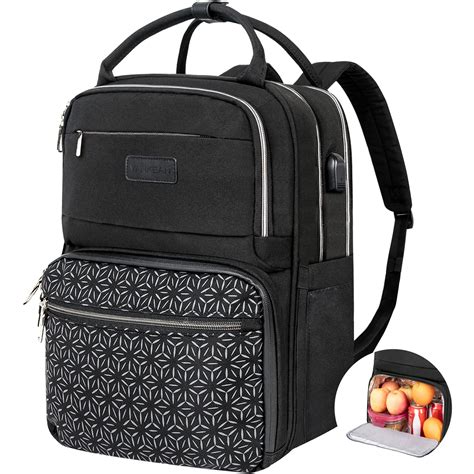 Buy Vankean Lunch Backpack Cooler Bag With Lunch Box Large Laptop