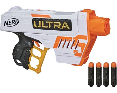 Pistolet Nerf Ultra Five Avec 4 Fléchettes Nerf Ultra Et Chargeur