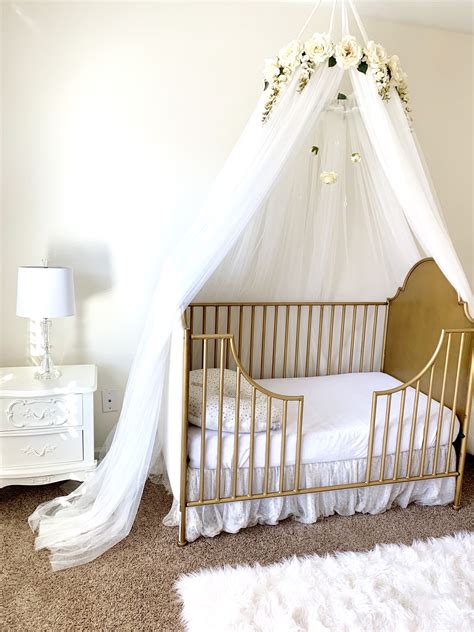 Floral Crib Canopy Floral Teepee Floral Nursery Floral Crib Mobile