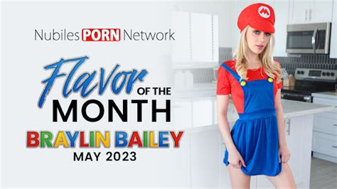 Braylin Bailey Is May Flavor Of The Month In A Mario Inspired Scene Camgirl Vixen Magazine