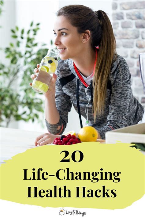 20 Health Hacks That Are Better Than Resolutions Health Tips Health