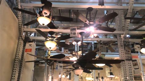 By helping to push cold air down from the ceiling to the floor, a fan can make any room feel significantly more comfortable, even on the hottest days. Ceiling Fans on display at Home Depot in Salem MA (2014 ...