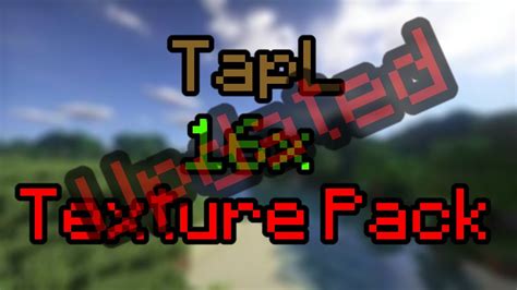 Tapl 16x Texture Pack Updated Youtube