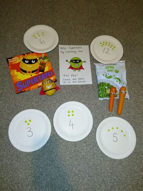 Supertato And Evil Pea Eyfs Maths Activity Count Out