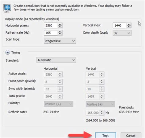 How To Create And Set Custom Resolution On Windows 1110